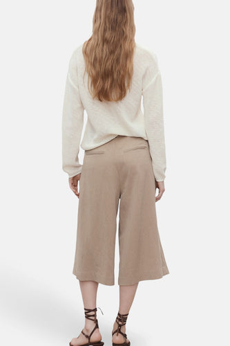 Pull met V-hals - wit - MANGO