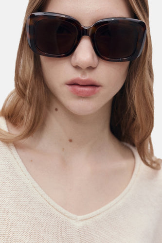 Pull met V-hals - wit - MANGO