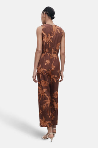 Jumpsuit - Bruin - MANGO