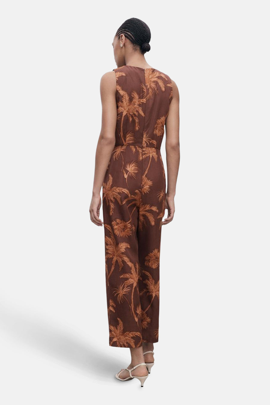 Jumpsuit - Bruin - MANGO