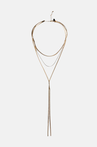 Korte halsketting goud - MANGO - MANGO