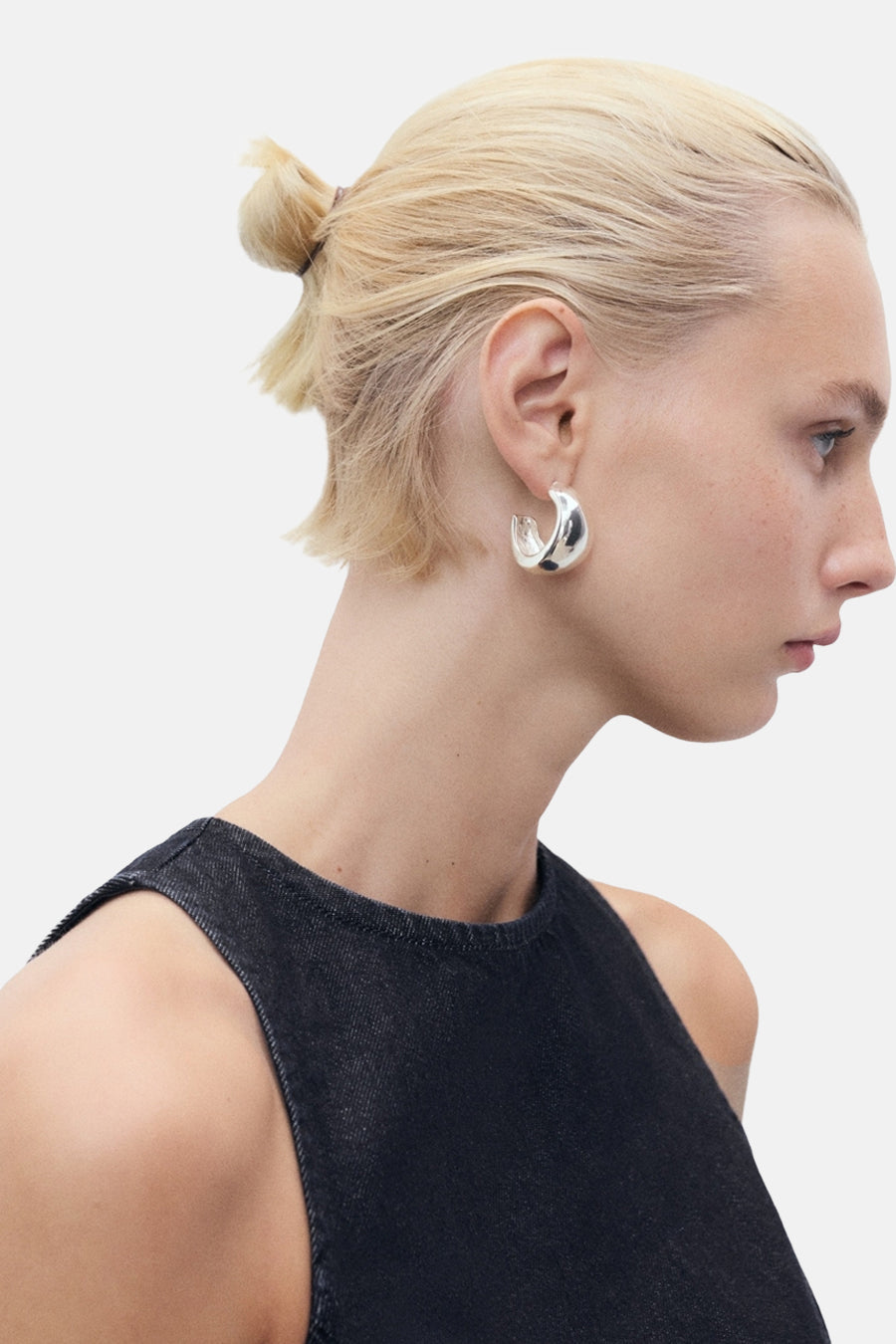 Robe - Dark blue denim - MANGO