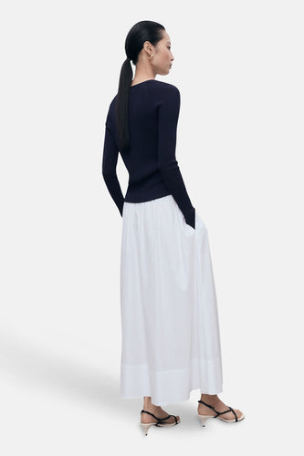 Pull met ronde hals - blauw - MANGO - 5