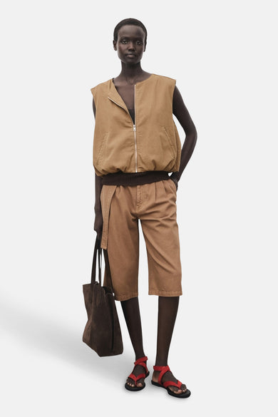 Veste sans manches - brun