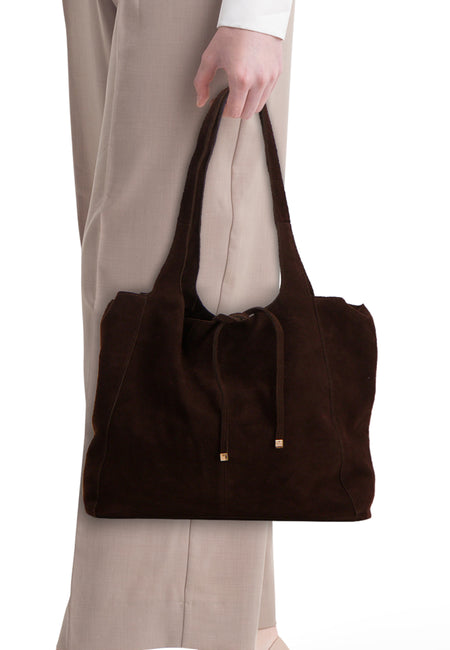Handtas - bruin