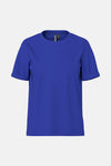 Top (korte mouwen) Blauw - PIECES®