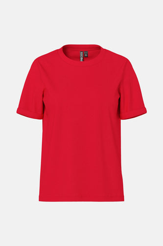 T-shirt met korte mouwen - rood - PIECES®