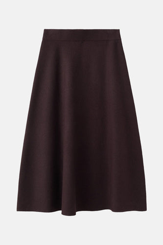 Lange rok - bordeaux - MANGO