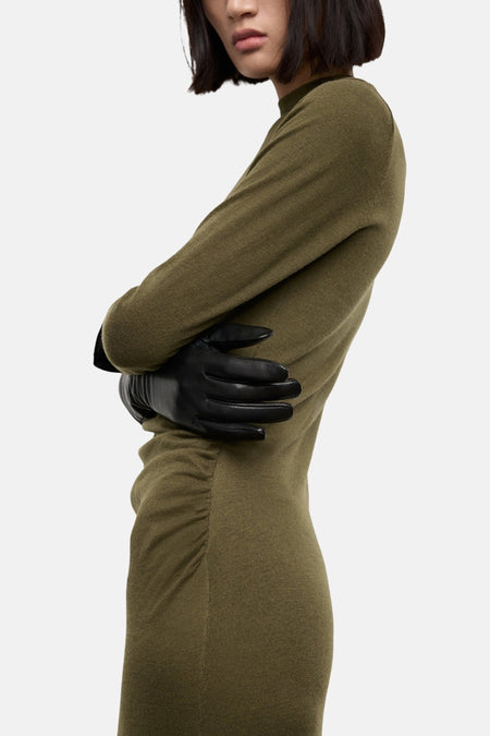Robe à manches courtes - kahki