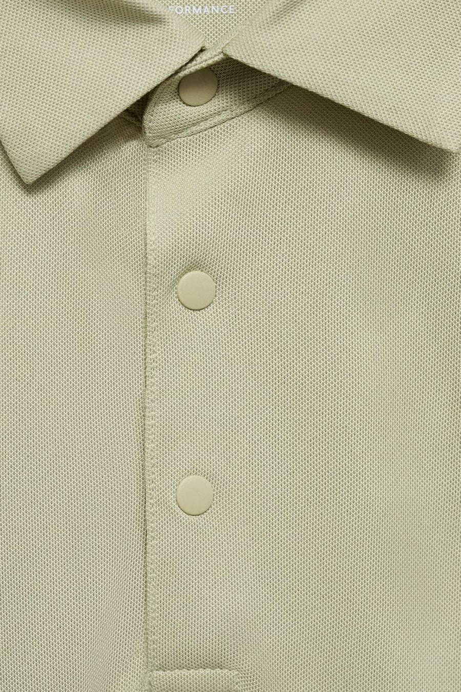 Polo met korte mouwen - groen - MANGO