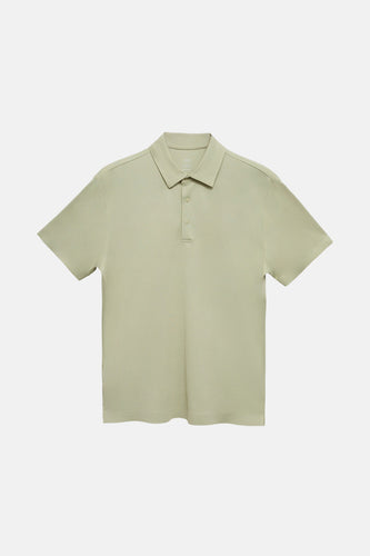 Polo met korte mouwen - groen - MANGO