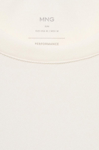 T-shirt à manches courtes - Écru