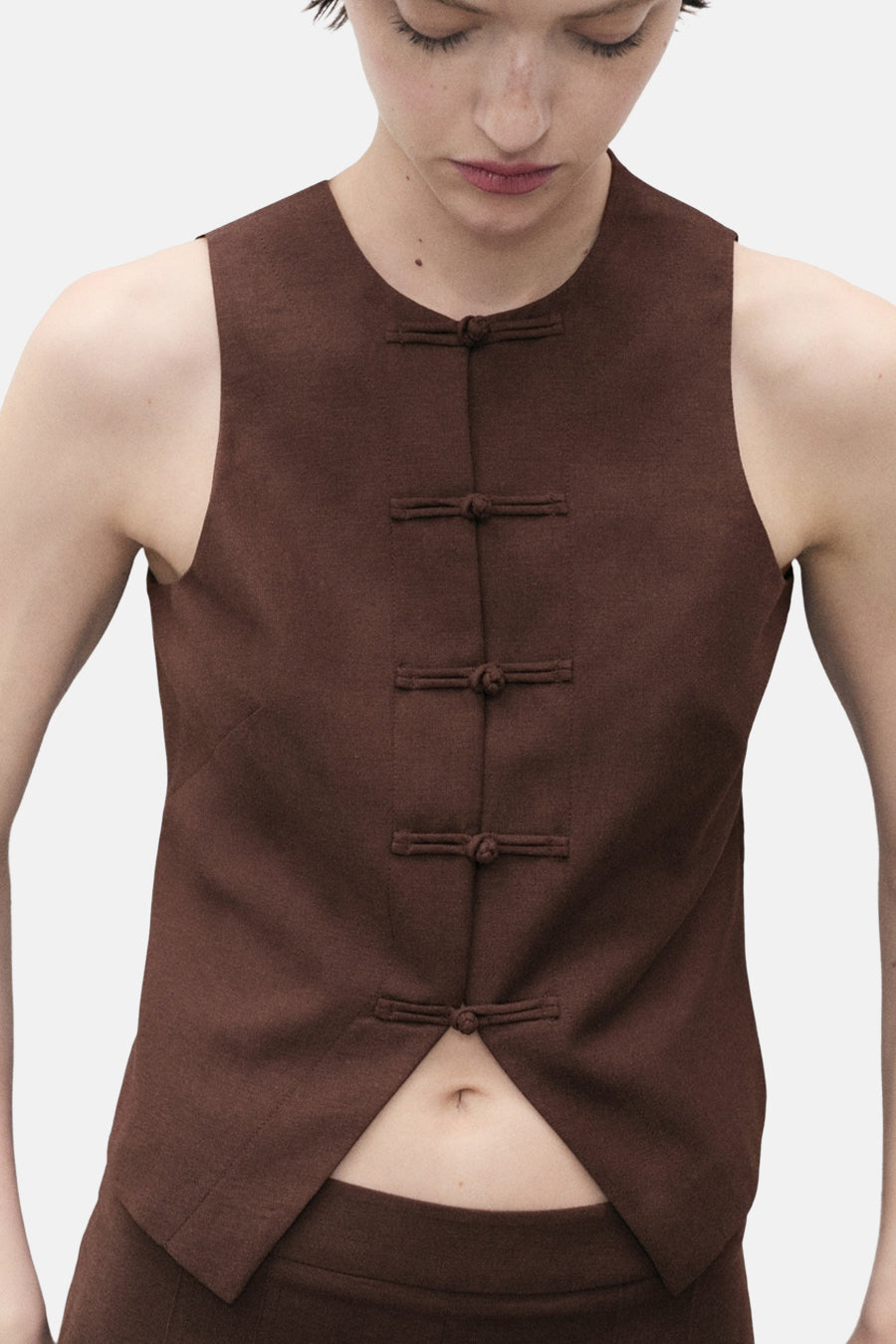 Blazer - bruin - MANGO