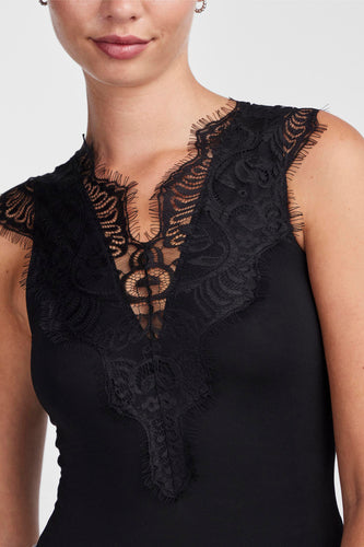 Body - zwart - PIECES®