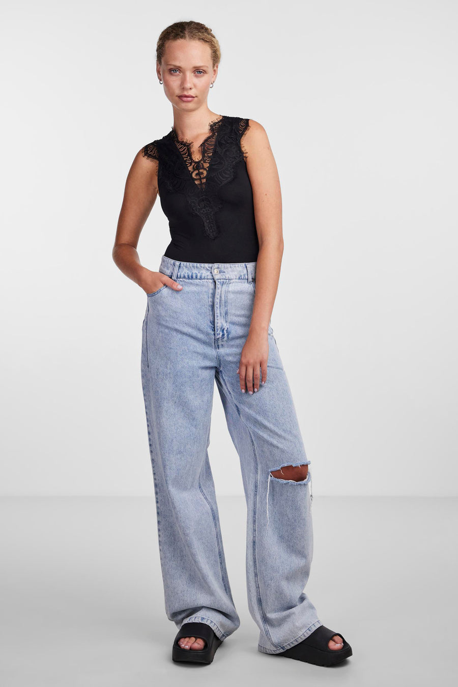 Body - zwart - PIECES®