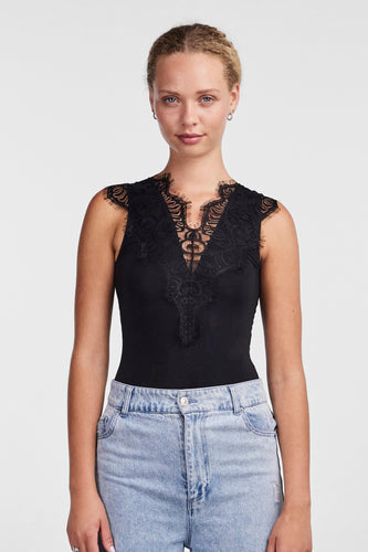 Body - zwart - PIECES®