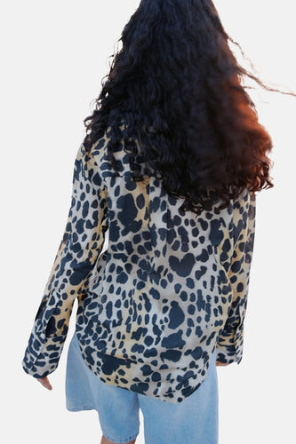 Chemisier (manches longues) multicolore - MANGO - MANGO