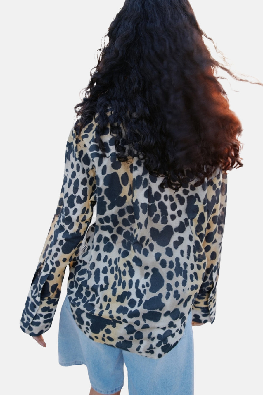 Chemisier (manches longues) multicolore - MANGO - MANGO