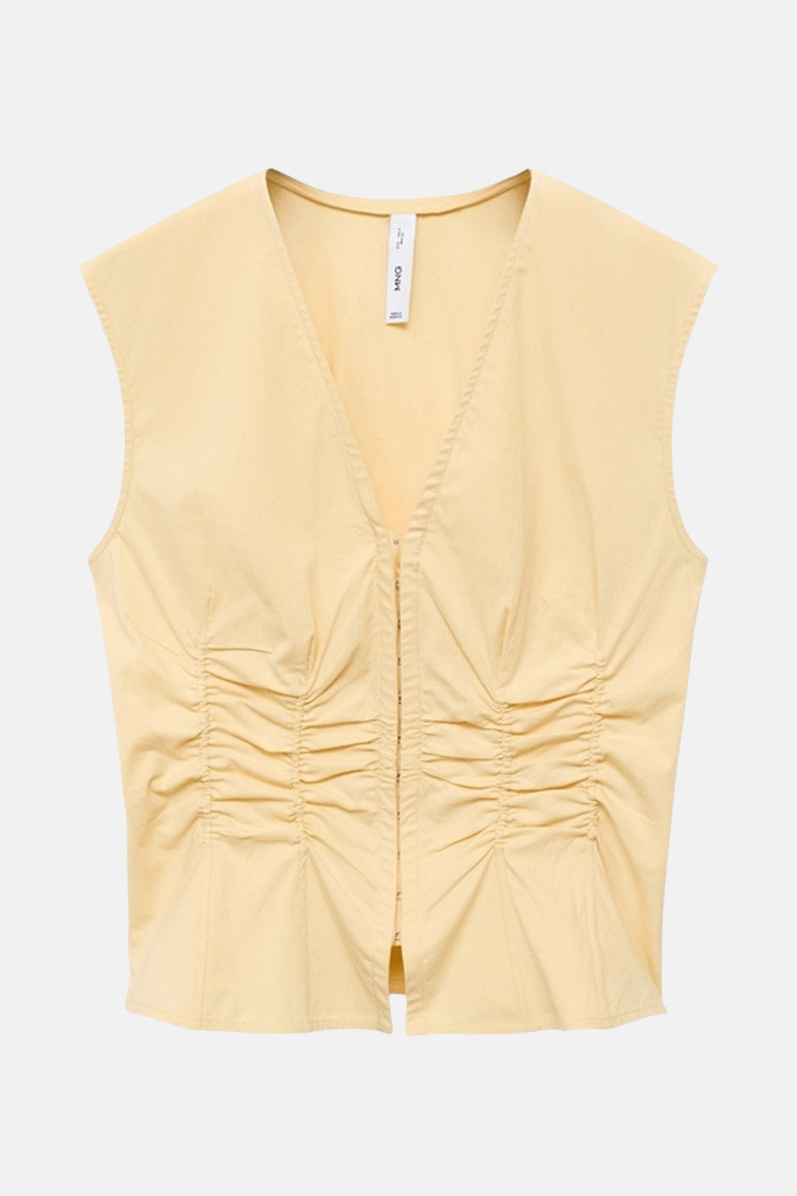 Blouse - Geel - MANGO - 5