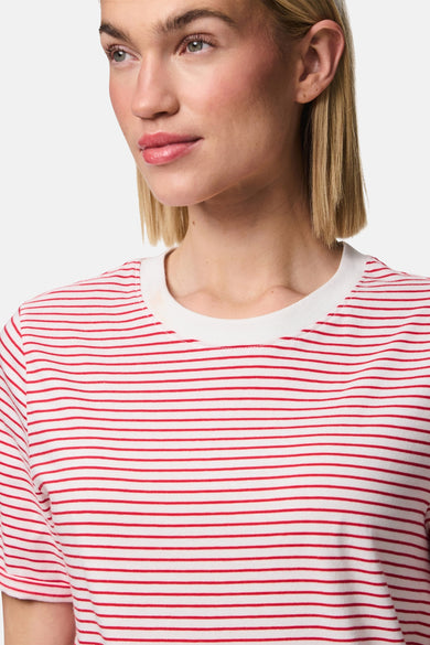 T-shirt (korte mouwen) Rood - PIECES®