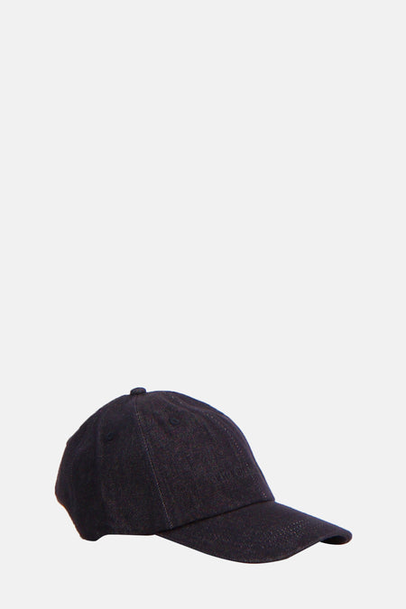 Hoed - mid blue denim