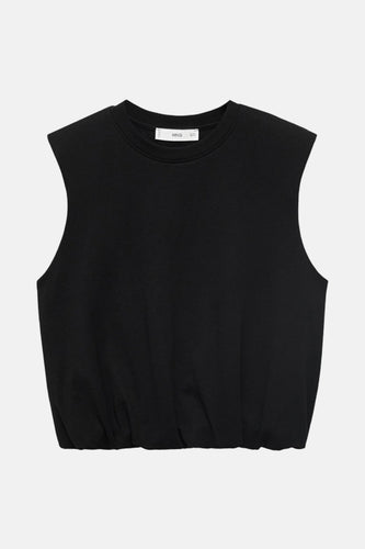 Top - noir - MANGO