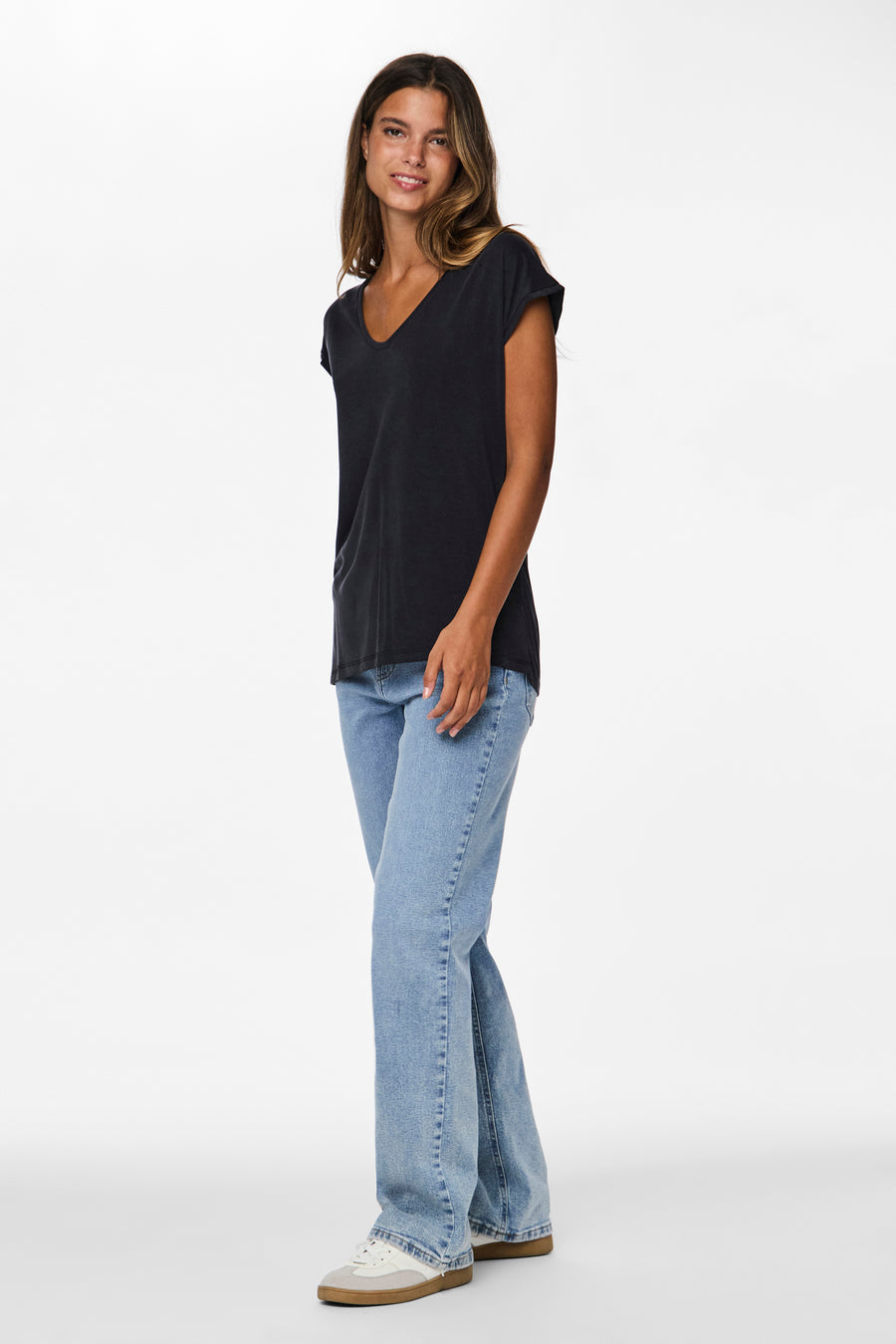 T-shirt - zwart - PIECES®