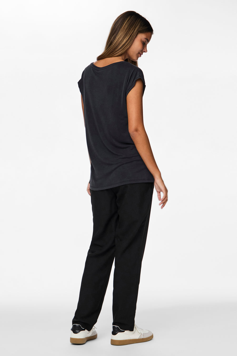 T-shirt - zwart - PIECES®