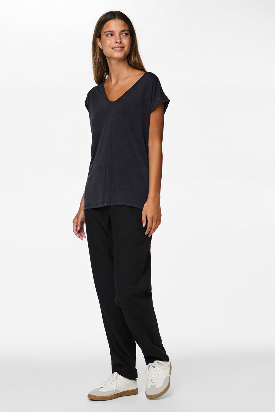 T-shirt - zwart - PIECES®