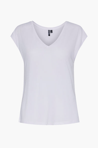 T-shirt (korte mouwen) Wit - PIECES®