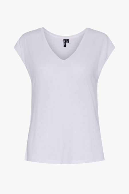 T-shirt (korte mouwen) Wit - PIECES®