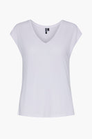T-shirt (korte mouwen) Wit - PIECES®
