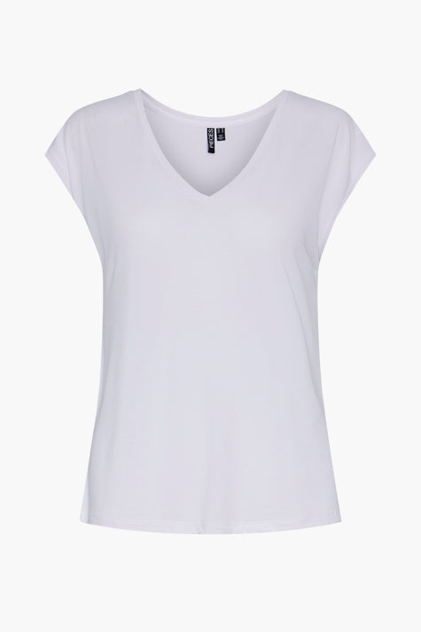 T-shirt (korte mouwen) Wit - PIECES®