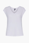 T-shirt (korte mouwen) Wit - PIECES®
