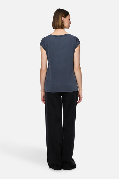 T-shirt (manches courtes) Bleu - PIECES®