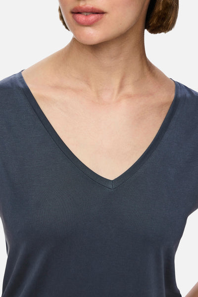 T-shirt (manches courtes) Bleu - PIECES®