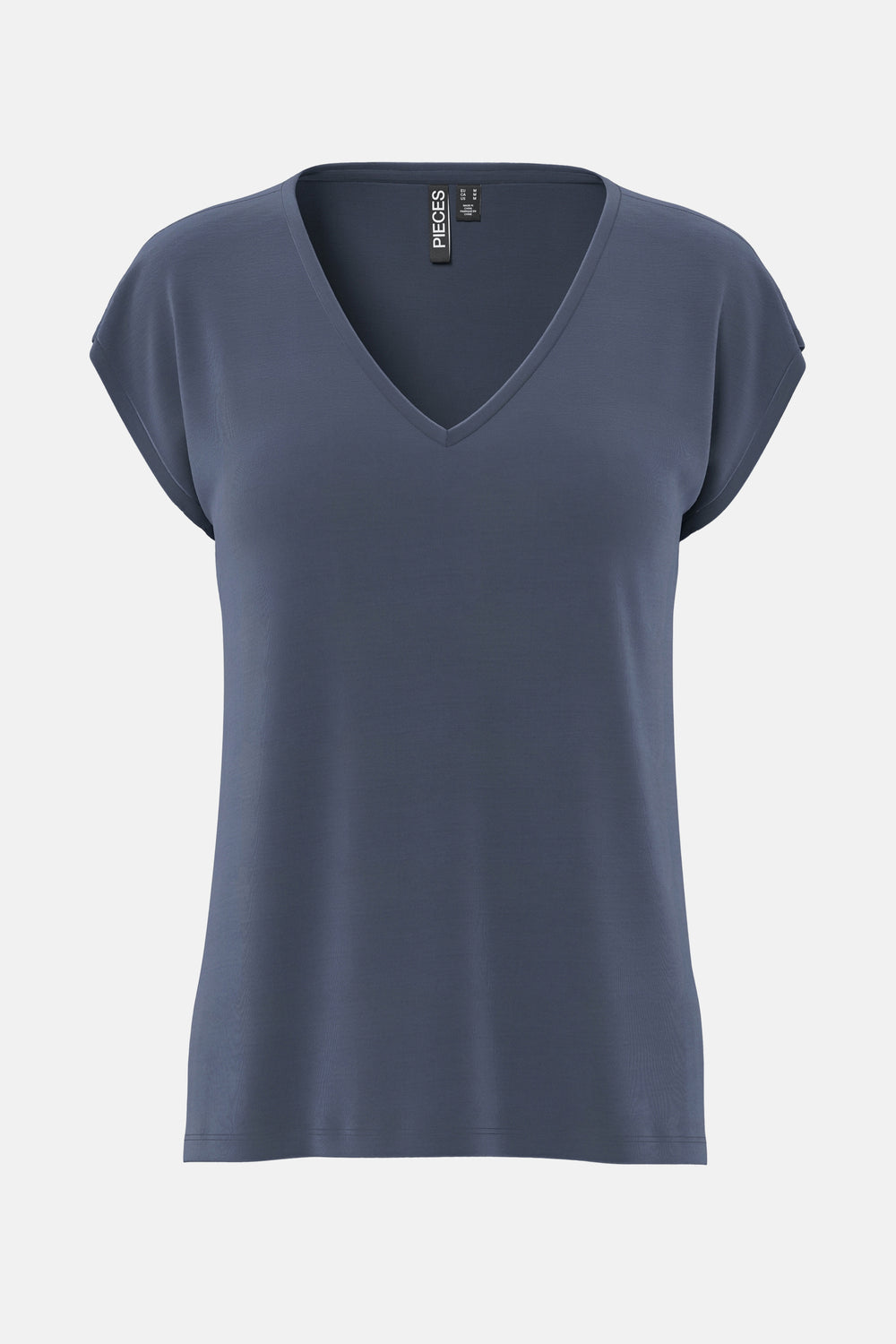 T-shirt (manches courtes) Bleu - PIECES®