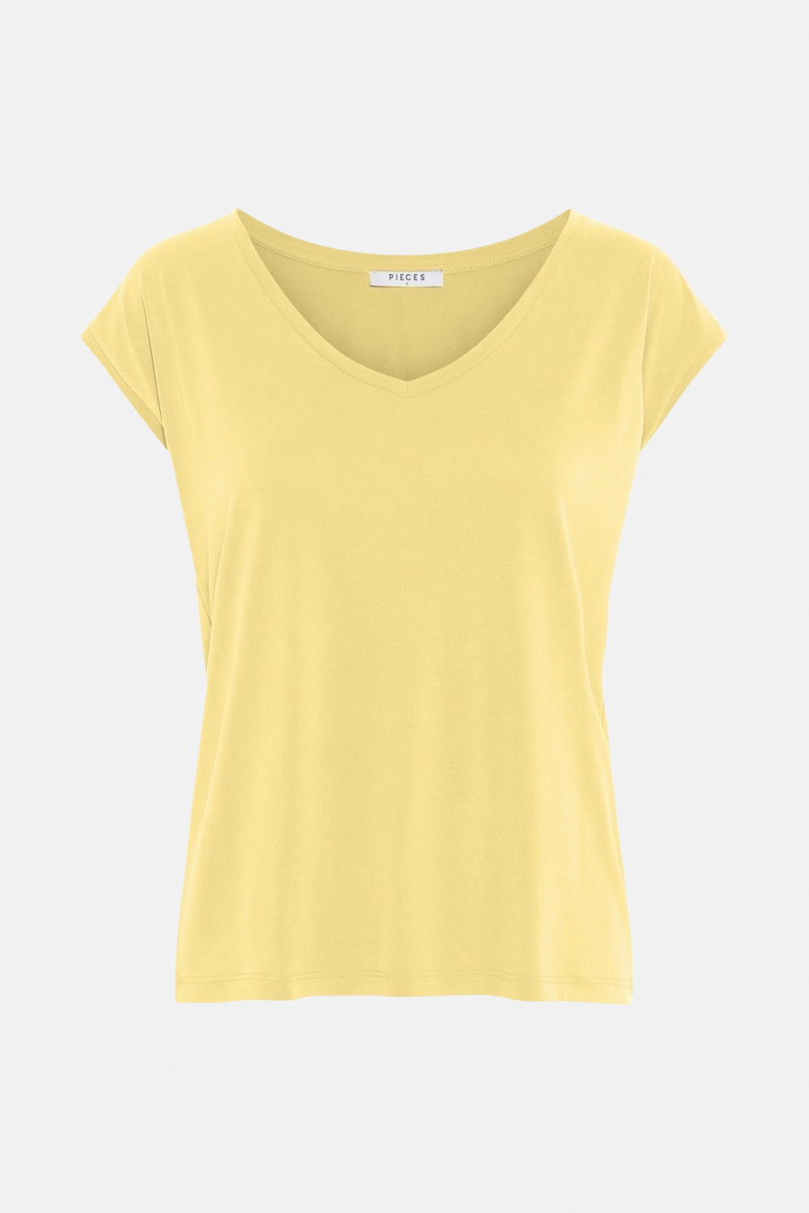 T-shirt met korte mouwen - geel