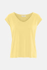 T-shirt met korte mouwen - geel