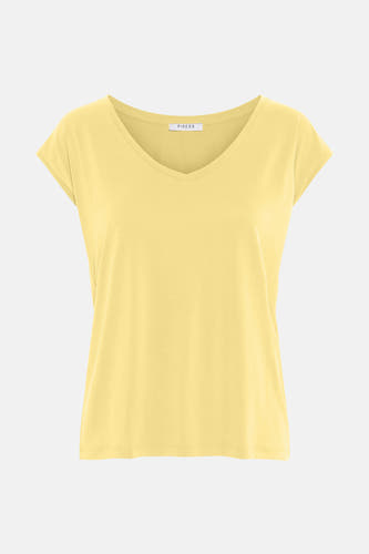 T-shirt met korte mouwen - geel
