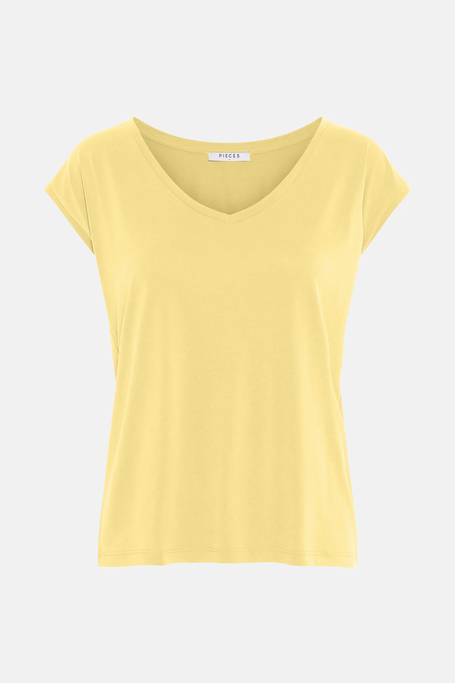 T-shirt met korte mouwen - geel