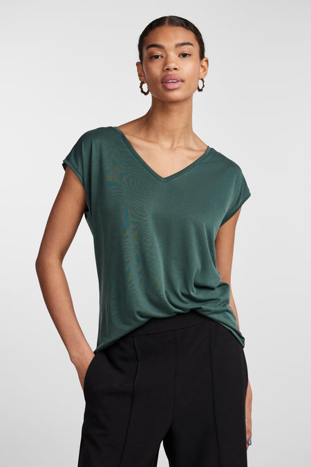 T-shirt (korte mouwen) Groen - PIECES®