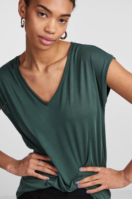 T-shirt (korte mouwen) Groen - PIECES®