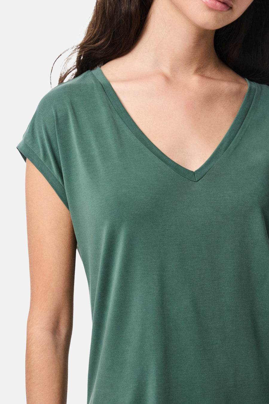 T-shirt - groen - PIECES®