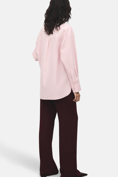 Chemise à manches longues - rose