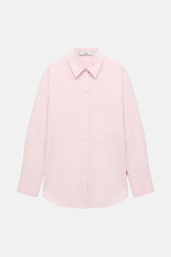 Chemise à manches longues - rose - MANGO - 5