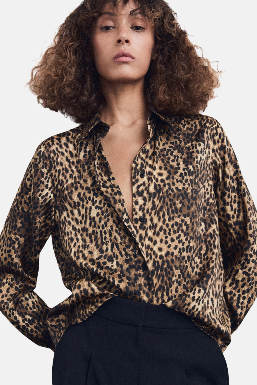 Hemd met lange mouwen - multicolor - MANGO - 4