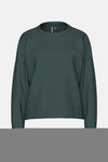 Sweater met ronde hals Groen - PIECES®