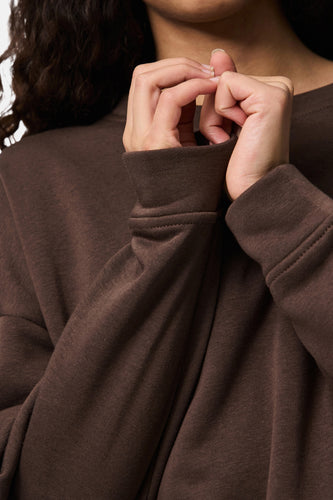 Sweater - bruin - PIECES®