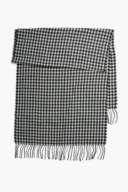 Wintersjaals Zwart - PIECES®